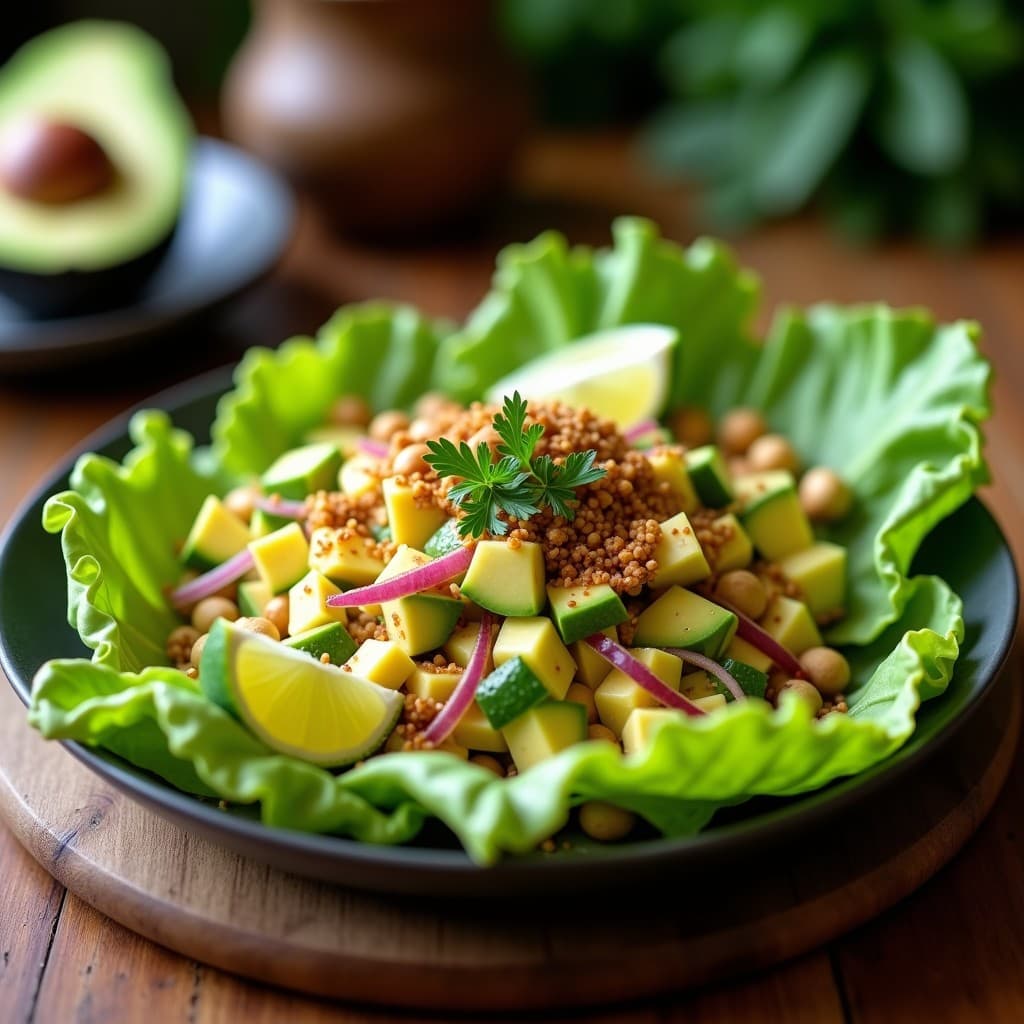 Ceviche de Palta con Leche de Limón y Cacahuetes: Receta Vegana Peruana Sin Gluten