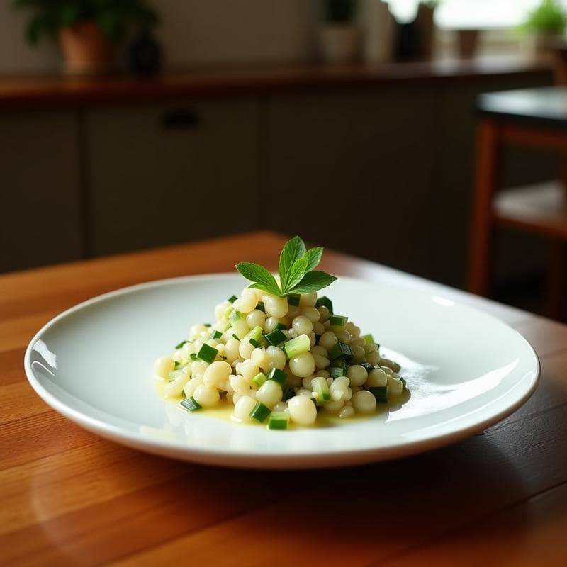 Ceviche de Pepino de Mar y Leche de Coco: Receta Peruana Vegana con Toque Tropical