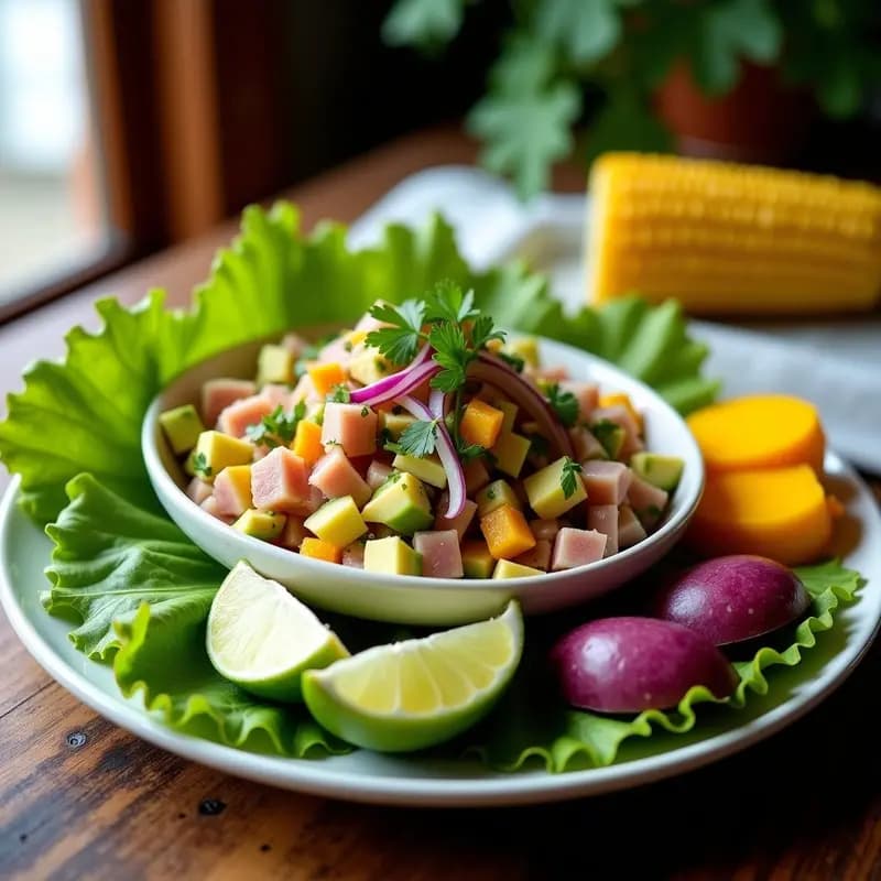 Ceviche Peruano de Atún y Palta: Receta Rápida en 15 Minutos con Toque Auténtico
