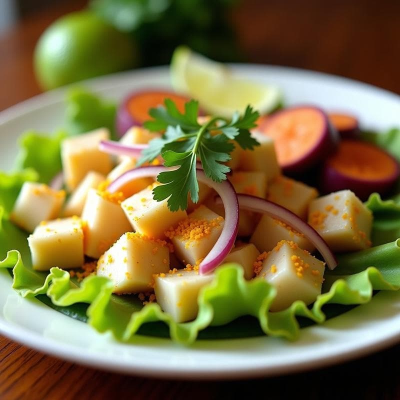 Ceviche Peruano de Corvina en Airfryer: Receta Auténtica y Sin Cocinar en 15 Minutos