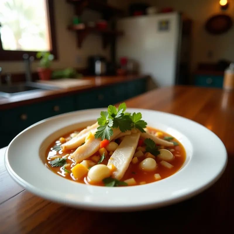 Ceviche Nicaragüense de Pescado Blanco con Coco y Jengibre: Receta Fresca en 20 Minutos