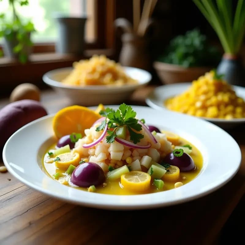 Ceviche de Pescao Blanco con Leche de Tigre: Receta Peruana Clásica y Refrescante