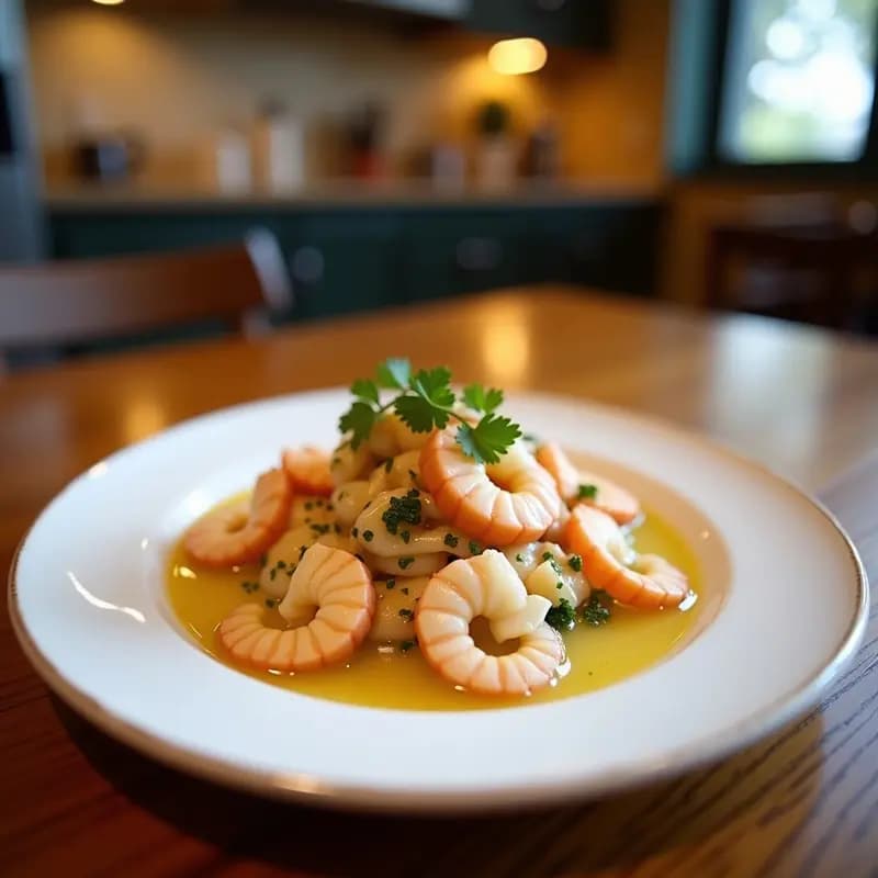 Ceviche de Pulpo con Leche de Tigre y Cancha: Receta Peruana de Mar con Toque Crujiente