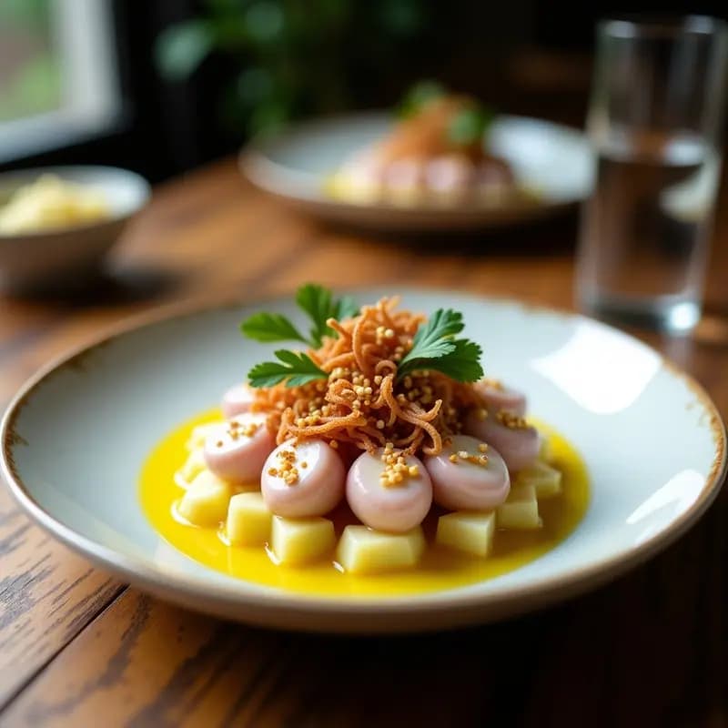 Ceviche de Pulpo con Leche de Tigre de Yuzu y Slim: Receta Peruana Gourmet