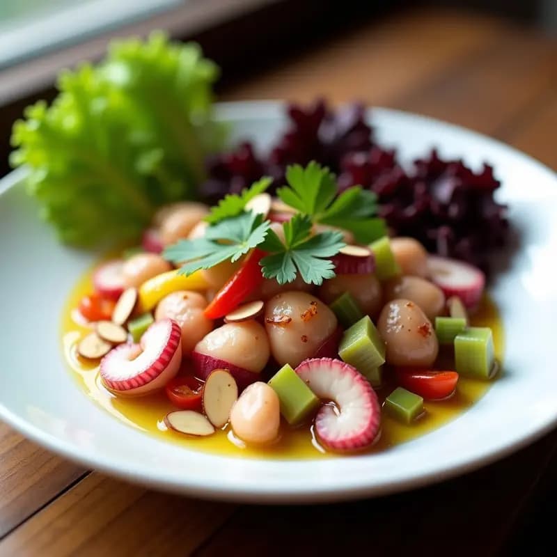 Ceiche de Pulpo con Limón y Aceite de Oliva: Receta Peruana Keto y Alta en Proteína