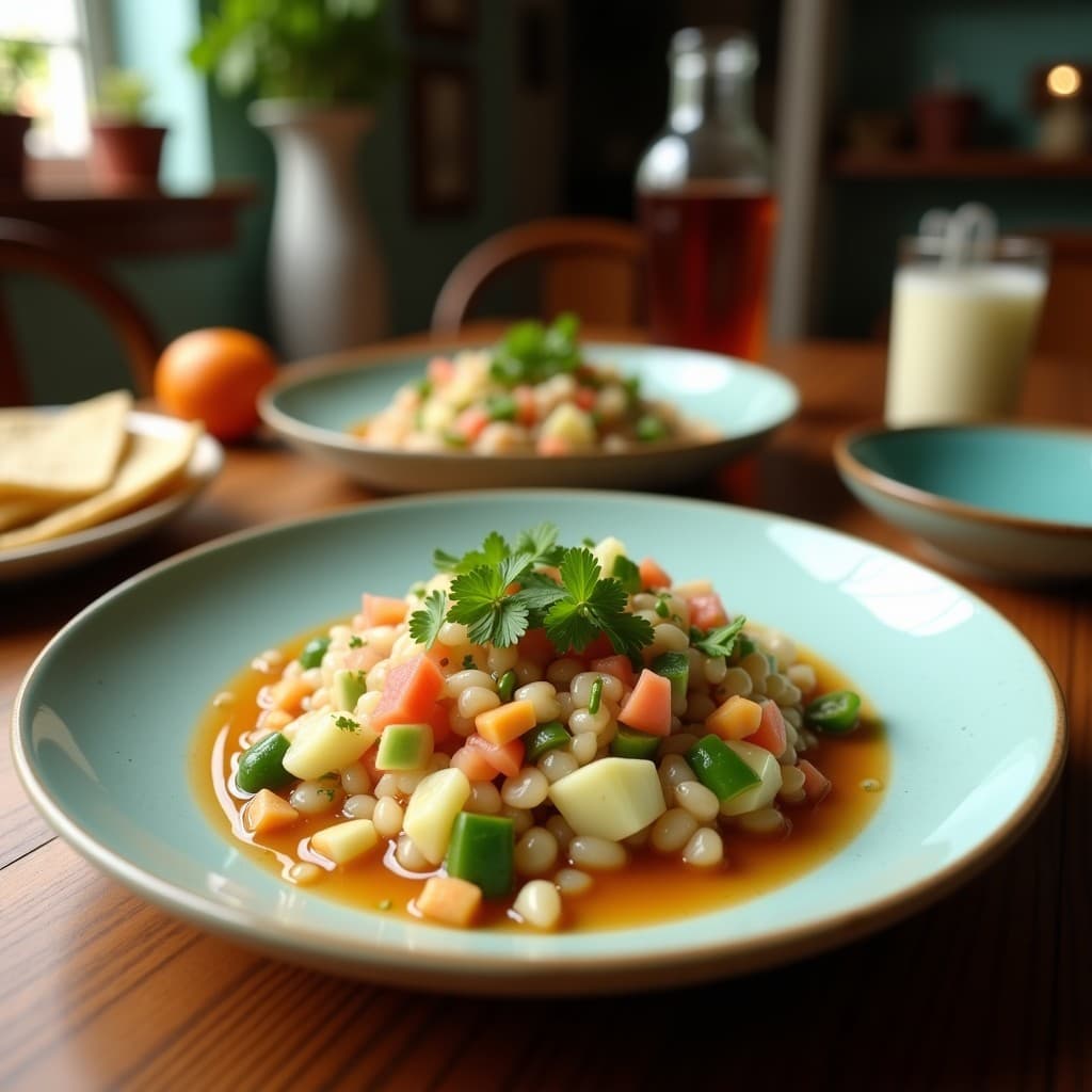 Ceviche de Sandía y Pepino con Jalapeño: Receta Fresca Vegana con Toque Picante
