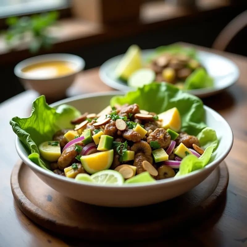 Ceiche de Setas y Aguacate: Receta Vegana y Sin Pescado con Toque Peruano