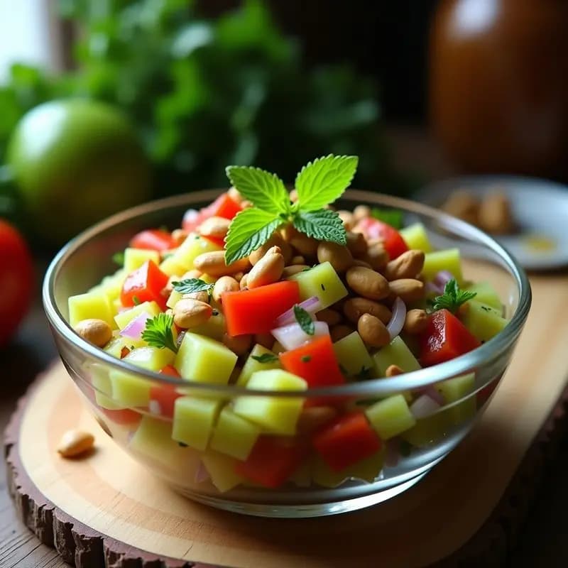 Ceichi de Tomate Verde y Cacahuate: Receta Ecuatoriana Vegana y Sin Cocción