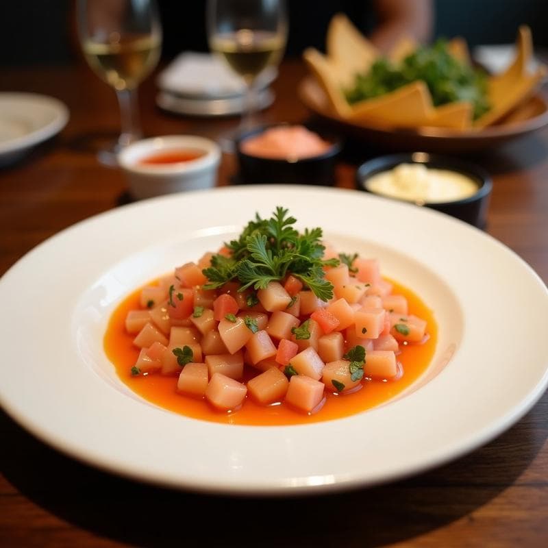 Ceviche Vegano de Lentejas Rosadas: Receta de Coral Marino Sin Pescado en 25 Minutos