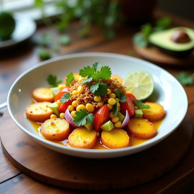 Ceviche Vegano de Corazón de Palma: Receta en Airfryer con Toque Ciudadano en 12 Minutos