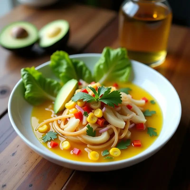Ceviche Vegano de Corazón de Palma: Receta Peruana Sin Pescado y Alta en Proteína
