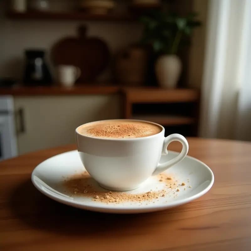 Chai Latte Proteico con Polvo de Cardamomo: Bebida India Sin Azúcar