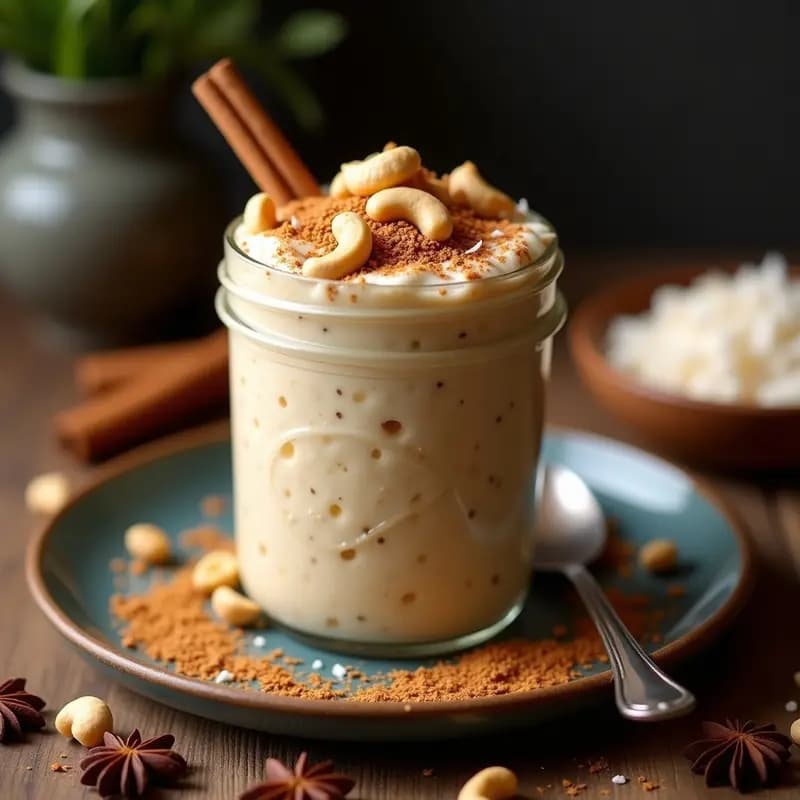 Chai Spiced Overnight Oats: Desayuno Indio Vegano y Sin Azúcar con Avena
