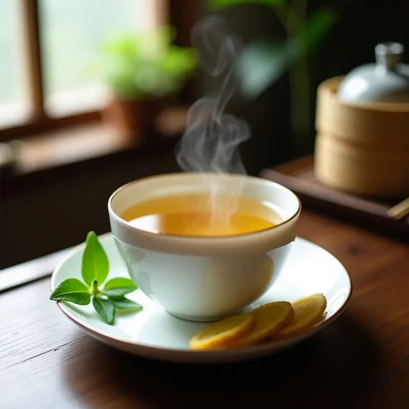 Chaje Shukuto: Té Japonés de Hojas de Perilla y Jengibre para la Digestión