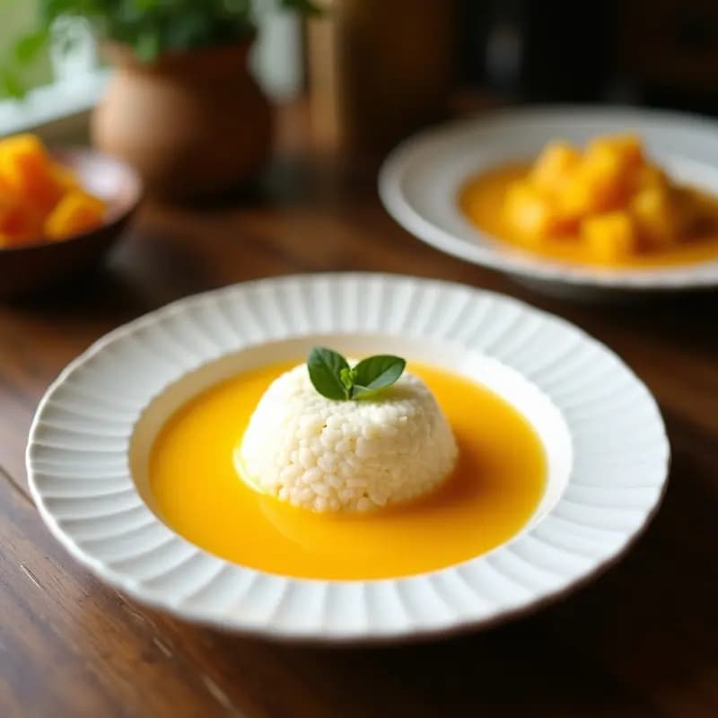 Chè Bà Ba (Pudín de Tapioca con Coco y Mango): Postre Vietnamita Refrescante