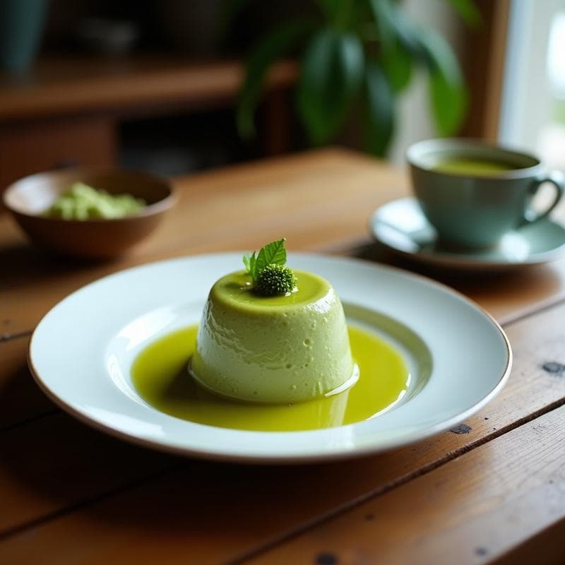 Chia Pudding de Matcha y Coco: Desayuno Vegano y Detox en 5 Minutos