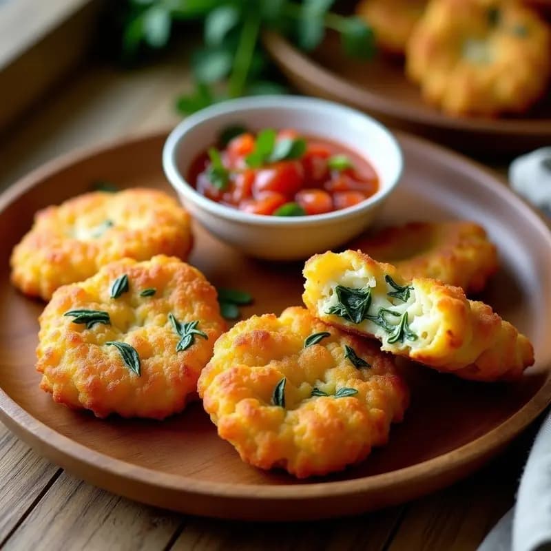 Chilenos Rellenos de Queso y Espinaca: Aperitivo Chileno en Airfryer con Salsa de Pebre