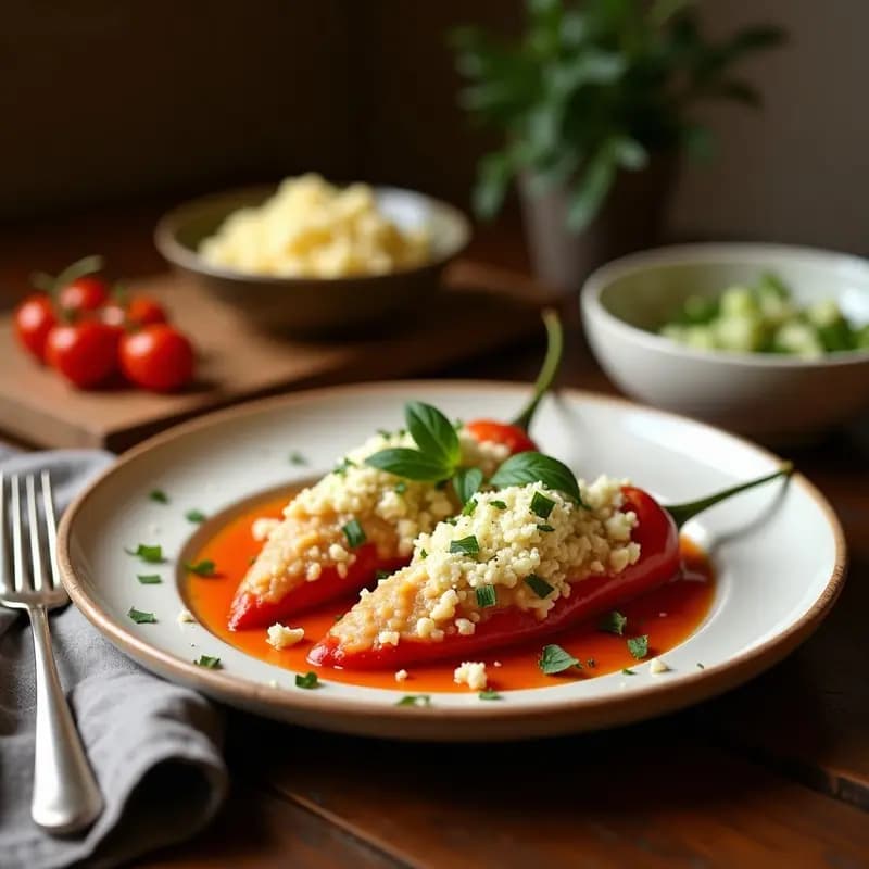 Chiles en Nogada con Queso de Oveja y Granados: Receta Mexicana Gourmet para Fiestas