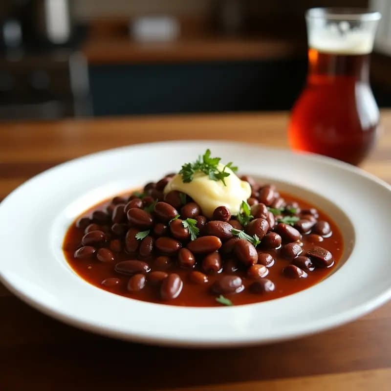 Chili sin Carne con Frijoles Negro y Chocolate: Estofado Mexicano Vegano y Rico en Fibra
