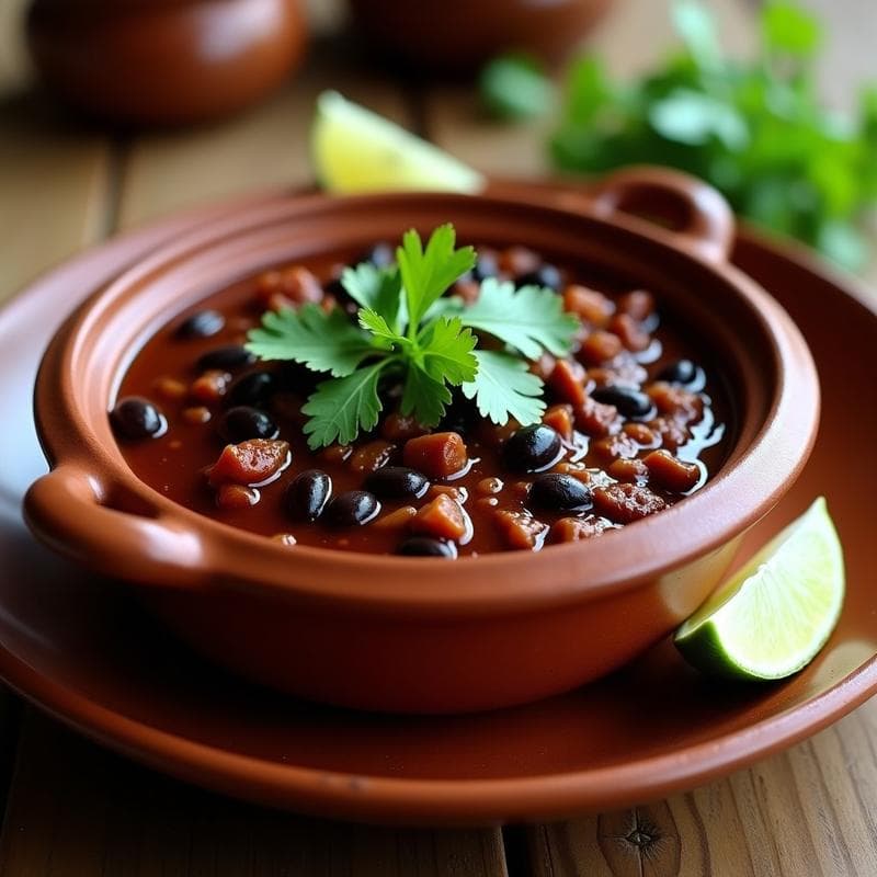 Chili Sin Carne con seitán y Chocolate Negro: Receta Tex-Mex Vegana y Alta en Proteína