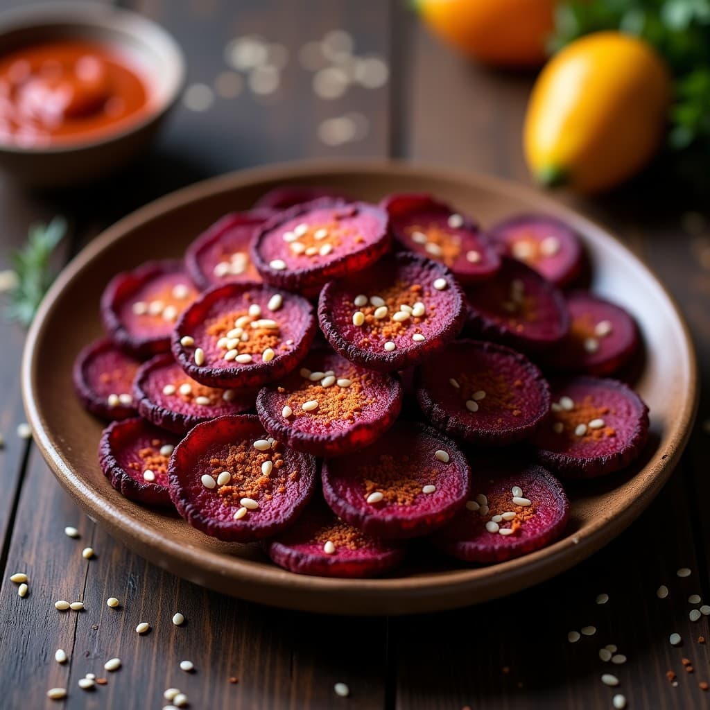 Chips de Apacheta y Remolacha: Aperitivo Peruano Crujiente en Airfryer