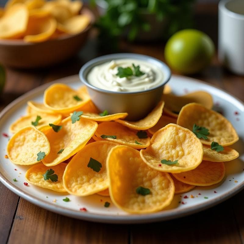 Chips de Apio con Dip de Anacardos y Limón: Snack Saludable y Sin Gluten