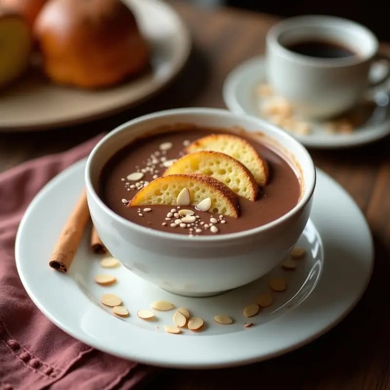 Chocolatadas con Bizcocho Borracho: Desayuno Energético de Invierno