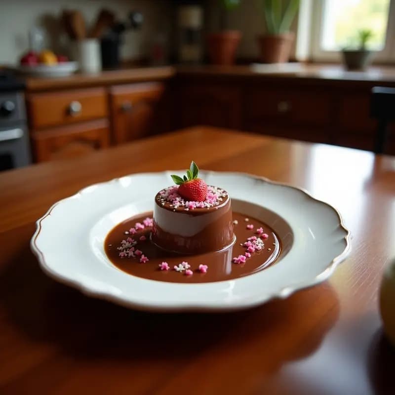 Chocolate Caliente con Especias de Cardamomo y Pimienta Rosa: Bebida India de Invierno y Sin Azúcar