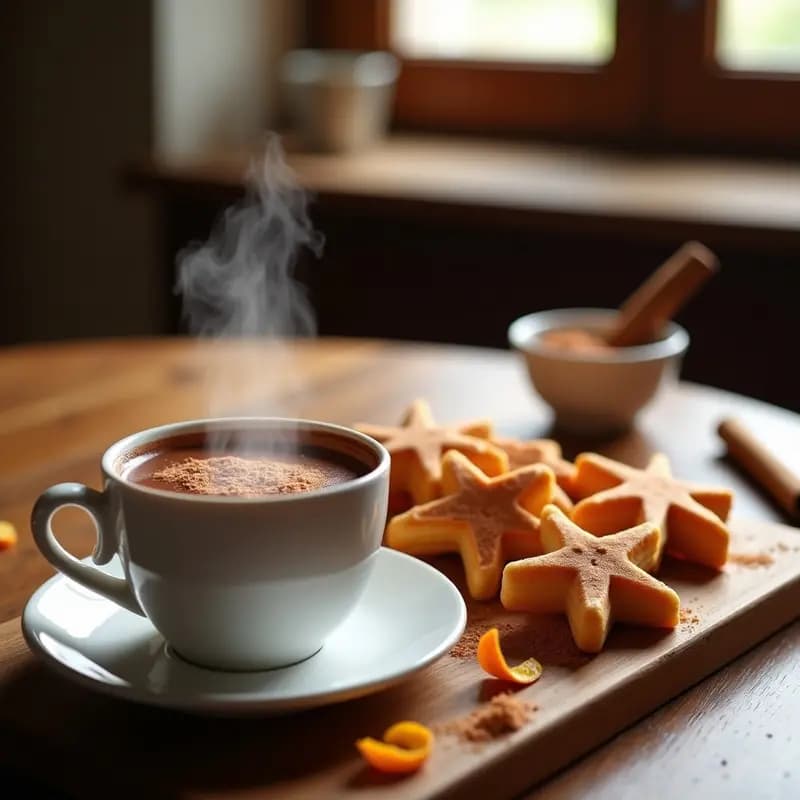 Chocolate Caliente Español con Churros: Receta Clásica para Días Fríos