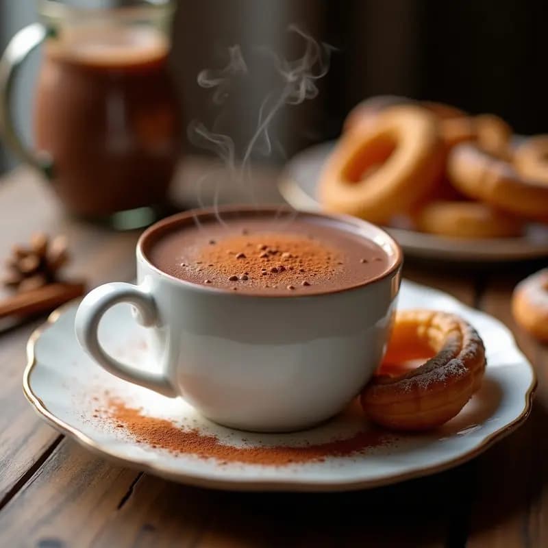 Chocolate a la taza espeso: Receta tradicional de invierno