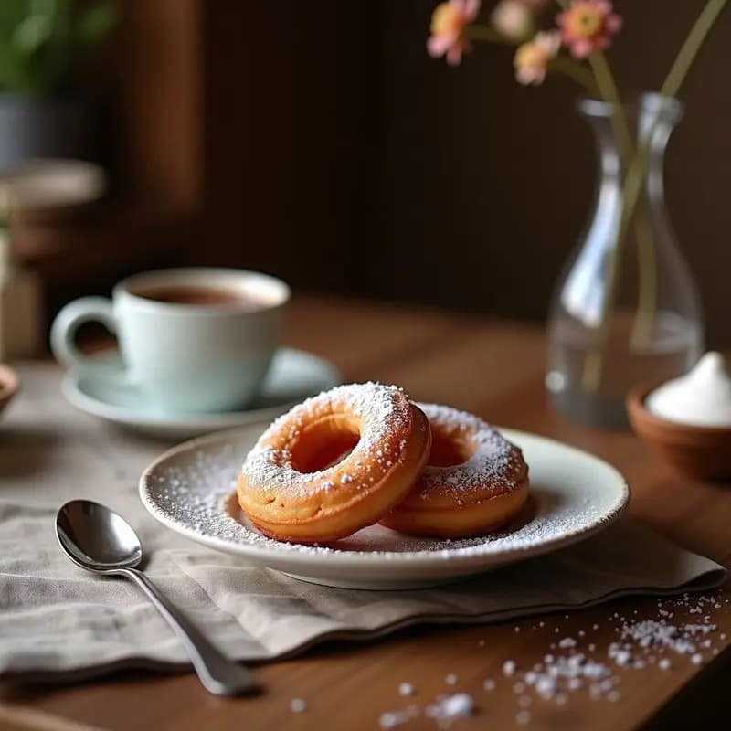 Chocolate a la Taza al Estilo Español: Bebida Caliente con Churros o Bizcocho Borracho