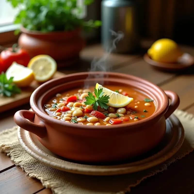 Chorba Fakié Marroquí de Habas y Tomate: Sopa Tradicional para Ramadán