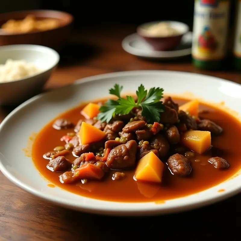 Chorba Frik Haitiana con Calabaza y Carne de Res: Sopa Tradicional para Tupper