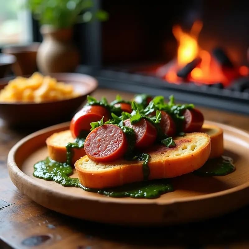 Chorian Argentinian con Chorizo y Pan de Campo: Receta a la Parrilla y Keto