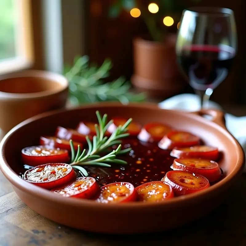 Chorizo al Vino y Miel: Tapa Española en Airfryer para Fiestas