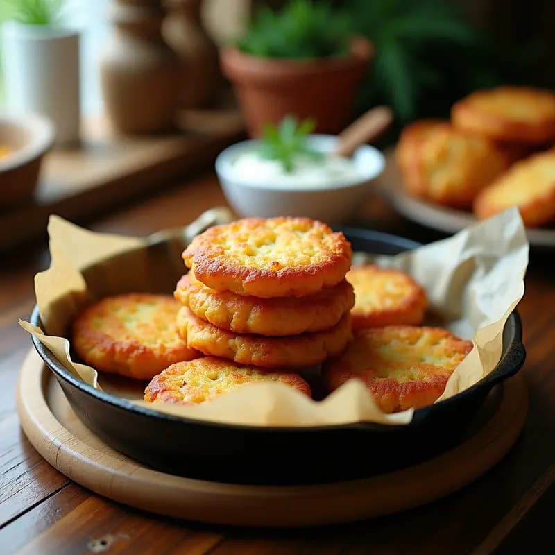 Chroeshty Rusos de Patata y Repollo: Receta Tradicional Sin Horno en Sartén