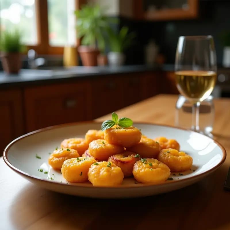 Chroustades de Manzana y Canela: Postre Griego Sin Harina con Base de Almendra