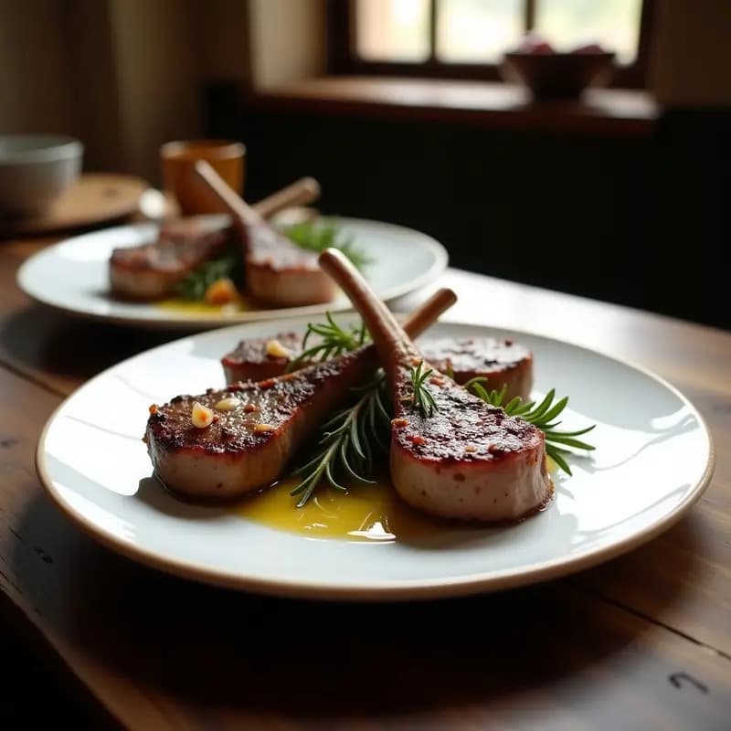Chuletillas de Cordero al Romera: Receta Aragonesa en Sartén