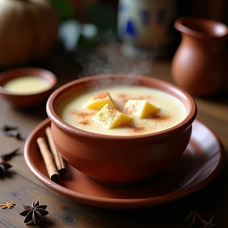 Chuño Cola de Mono Boliviano: Bebida Tradicional con Queso y Especias en Thermomix