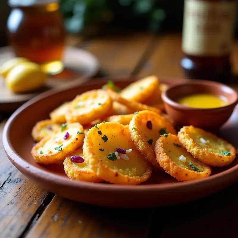Chuños de Papa y Queso Andino: Aperitivo Boliviano Crujiente en Airfryer