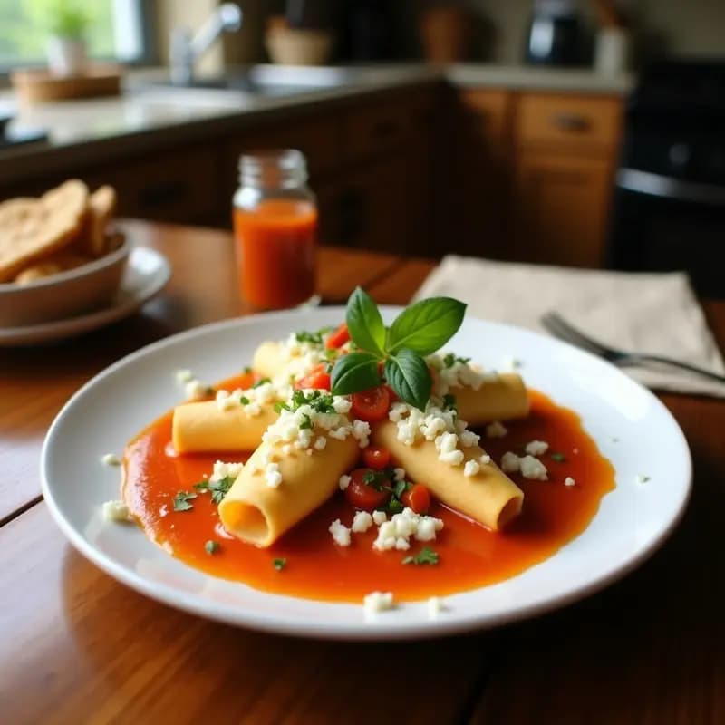 Chuños con Queso Fresco y Salsa de Rocoto: Receta Boliviana con Papa Liofilizada