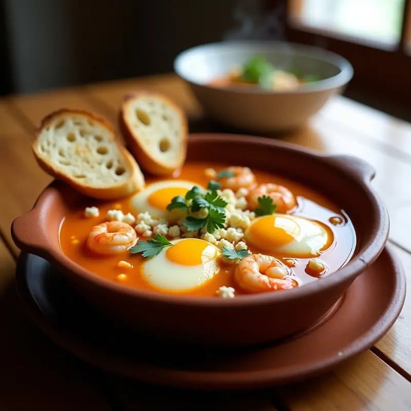 Chupe de Camarones con Queso y Huevos: Receta Peruana en Olla a Presión
