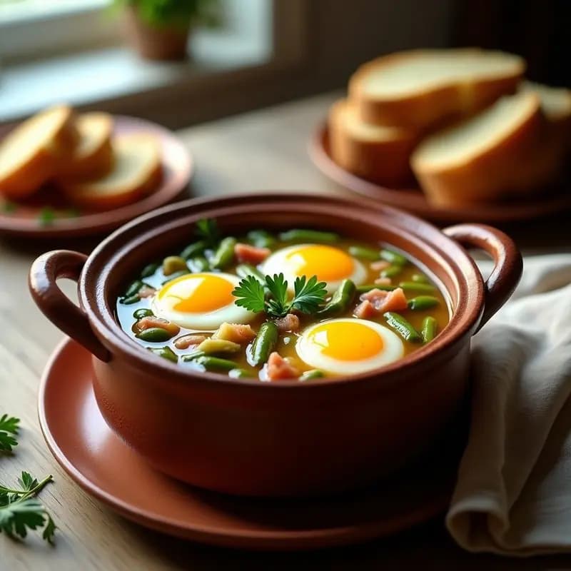 Chupe de Habas con Jamón: Guiso Extremeño de Primavera en Olla