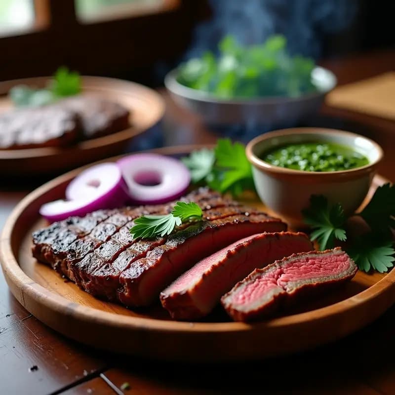 Churrasco Argentino con Chimichurri de Perejil y Ajo: Receta en Grill para Carnívoros