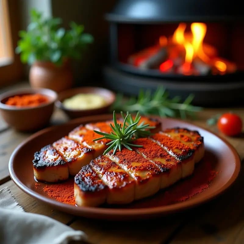 Churrasco de Cerdo a la Brasa con Pimentón de la Vera: Receta Extremeña al Grill