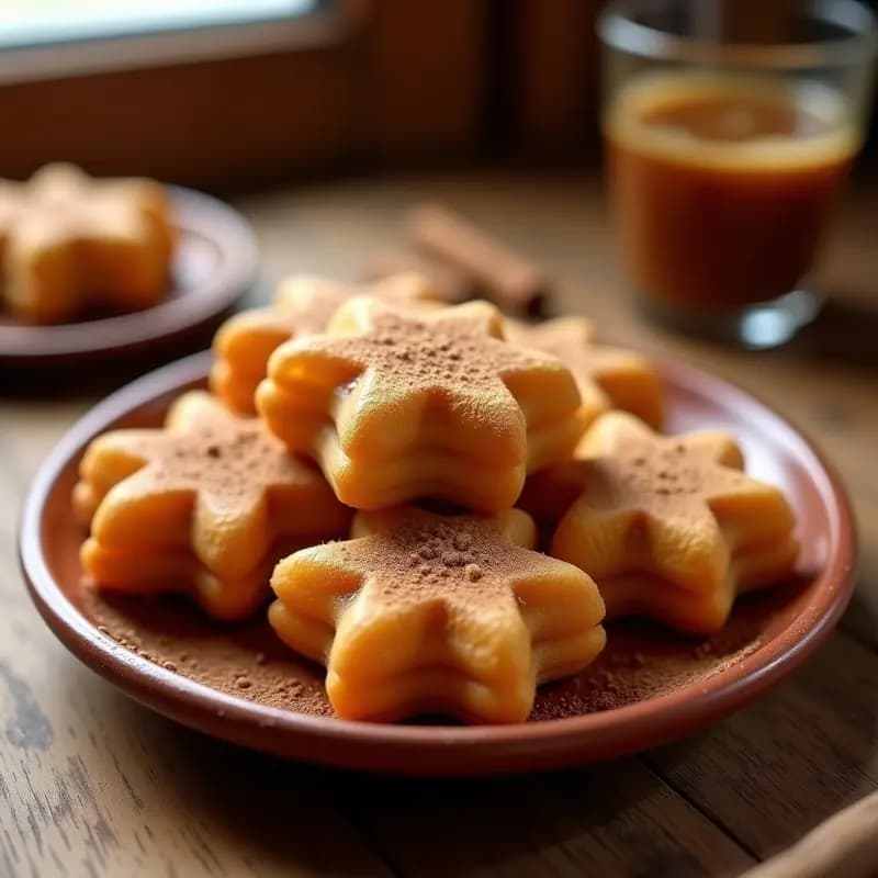 Churros Rellenos de Cajeta y Canela: Postre Español para Desayunar o Merendar