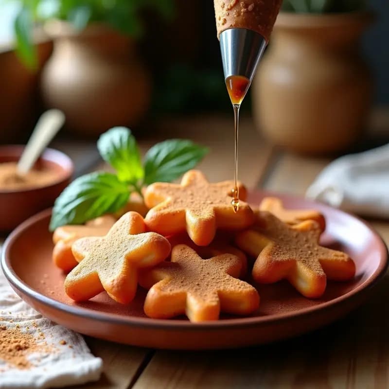 Churros de Canela y Chía: Receta Vegana en Airfryer