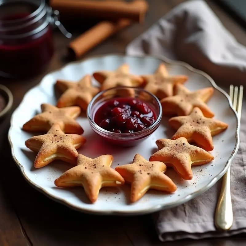 Churros de Chía y Cacao con Salsa de Frutos Rojos: Postre Español Keto