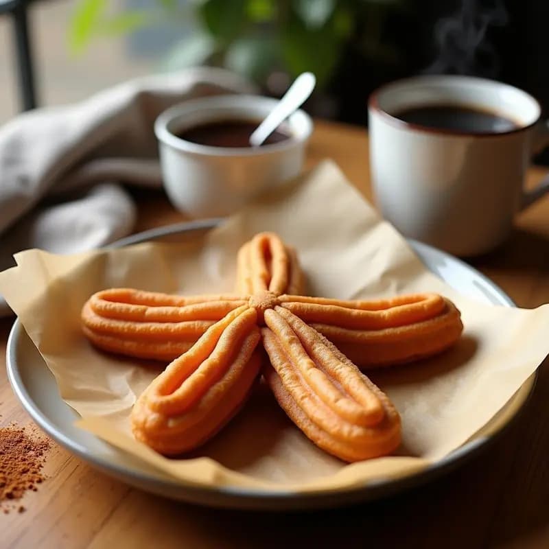 Churros de Chía y Canela: Desayuno Mexicano Bajo en Carbohidratos