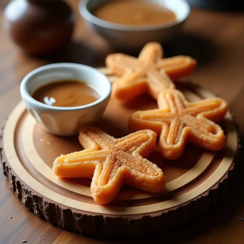 Churros de Chía con Salsa de Dulce de Leche Vegano: Postre Argentino Keto
